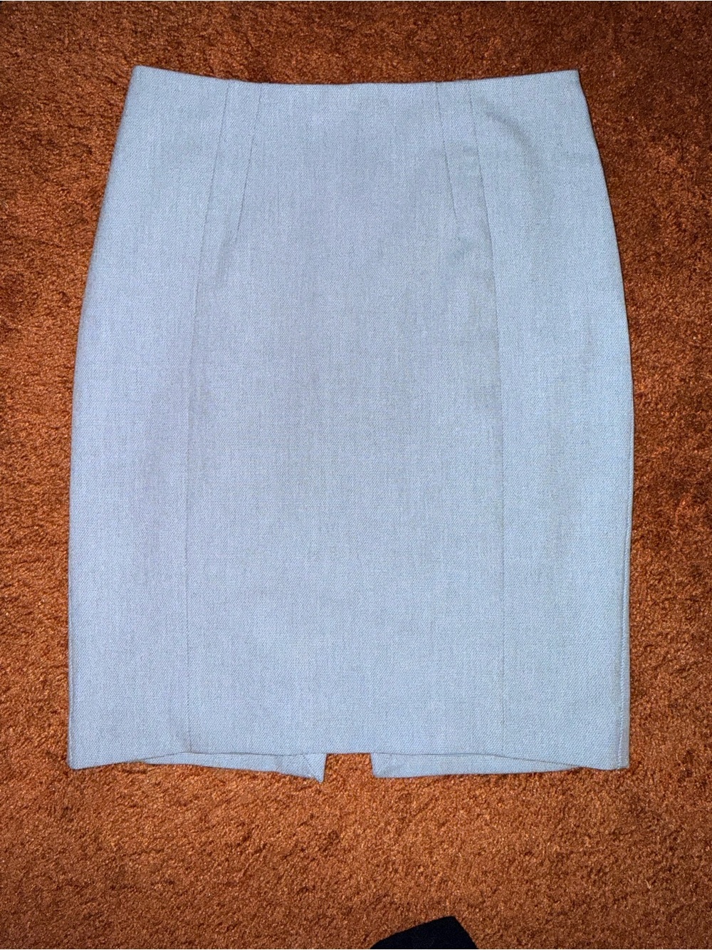 Light Blue Pencil Skirt - Classic Workwear